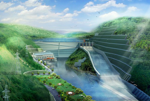 通化老挝南塔河1号水电站项目